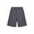 MAISON KITSUNÉ Maison Kitsuné Dark Grey Cotton Fox Head Track Shorts GREY