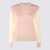 MAISON KITSUNÉ Maison Kitsuné Rose Wool Sweatshirt PASTURE ROSE