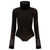 Maison Margiela Maison Margiela High-Neck Bodysuit Black