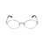 Saint Laurent Saint Laurent Eyewear Optical 001 SILVER SILVER TRANSPARENT