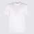 CRUCIANI Cruciani White Cotton Blend T-Shirt 