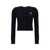 MARINE SERRE Marine Serre Moon Crewneck Cardigan Black