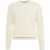 Gender Merino blend cable knit pullover White