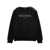 Balmain Kids Logo embroidery sweatshirt Black