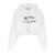 Off-White 'Embr Script Type' cropped hoodie White