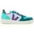 VEJA V-10 Sneakers MULTICO SWAN PURPLE PIERRE