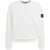 Stone Island Sweatshirt with removable logo White