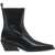 Billi Bi Texas boots in smooth leather Black