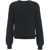 ALPHA TAURI Knit sweater in wool blend 'Finta' Black