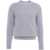 OLIVER LATTUGHI Knit pullover in alpaca wool blend Violet