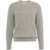 OLIVER LATTUGHI Knit pullover in alpaca wool blend Grey