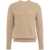 OLIVER LATTUGHI Knit pullover in alpaca wool blend Beige