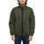 Paul&Shark White Mountaineerig Tecnical Fabric Jacket With Turtleneck C Military Green