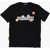 DSQUARED2 Pac-Man Printed Relax Crew-Neck T-Shirt Black