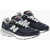 New Balance Suede And Fabric 990 Low Top Sneakers Blue