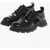 Alexander McQueen Leather Derby Shoes With Cut-Outs Black