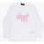 DSQUARED2 Long Sleeved Renny Fit Crew-Neck T-Shirt White