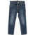 DSQUARED2 Vintage Effect Jeans With Visible Stiching Blue