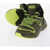 Diesel Fabric S-Millenium High Top Sneakers With Fluo Laces Military Green