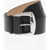 Alexander McQueen Leather Maxi Belt 60Mm Black