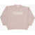 Fendi Virgin Wool Crew-Neck Sweater With Contrasting Logo Pink