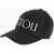 Patou Solid Color Cap With Embroidered Logo Black