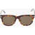 LINDA FARROW Tortoiseshell-Motif Wyfarer Sunglasses Brown