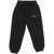 OFF-WHITE KIDS Cotton Joggers With Drawstring Waist Black