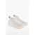 Bottega Veneta Canvas Vulcan High-Top Sneakers With Rubberized Toe White