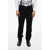 Saint Laurent Straight Fit Tailoring Pants With High Waist Black