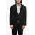 Hugo Boss Performance Tech Flanell Blazer With Notch Lapel Black