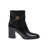 Tory Burch Tory Burch Leather Ankle Boot Black