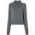 Philosophy Philosophy Di Lorenzo Serafini High Neck Knitted Wool Sweater GREY