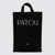 Patou Patou Black Cotton Vertical Tote Black