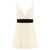 Dolce & Gabbana Dolce & Gabbana Woolen Dress With Satin Belt And Straps WHITE