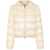 Moncler Moncler Bayard White Quilted Jacket Beige