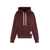 Jil Sander Jil Sander Cotton Hoodie RED-PURPLE OR GRAPE