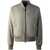 Hogan Hogan Leather Bomber Clothing Beige