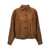 Brunello Cucinelli Brunello Cucinelli 'Monile' Leather Jacket BROWN