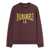 Palm Angels Palm Angels College Crew Logo-Print Cotton Sweatshirt PLUM YELLOW