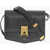 Alaïa Leather Le Papa Small Crossbody Bag With Golden Details Black