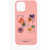 Off-White 12 Iphone Cover With Floral-Print Pink