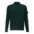 Stone Island Logo badge ribbed cardigan Green