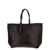 LEMAIRE 'Chevron Leather XL' shopping bag Brown