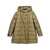 Balmain Kids Logo button down jacket Gold