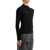 MUGLER Fitted Long-Sleeved Top BLACK