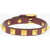 Valentino Garavani Garavani Leather Bracelet With Golden Studs Burgundy