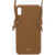 Céline Leather Xs Max Iphone Case Brown