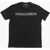 DSQUARED2 Cotton Crew-Neck T-Shirt With Contrast Logo Black