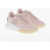 Stella McCartney Perforated Detail Loop Eco-Leather Sneakers Pink